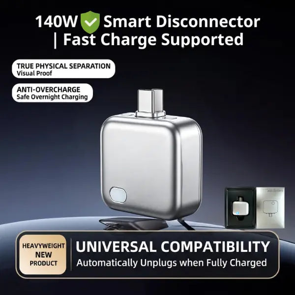 Smart Auto Stop Charging Adapter (140W Battery Protector)