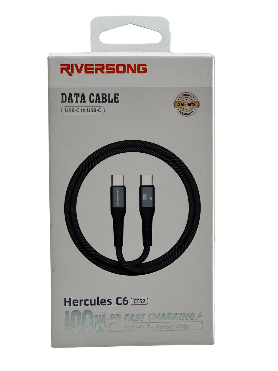 RIVERSONG DATA CABLE
USB-C to USB-C