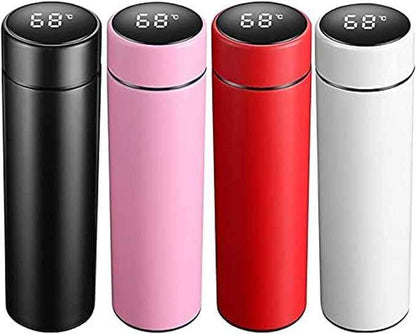 Vacuum Flask LED Temperature Display Water Bottle 500ml – Smart Thermos