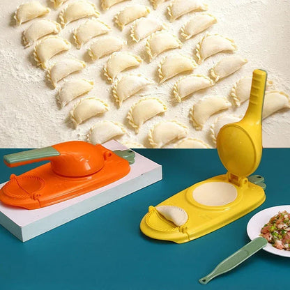 2-in-1 Dumpling Maker – Press & Fold, Perfect Dumplings Every Time