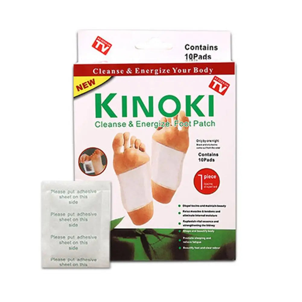 Kinoki Detox Foot Patches – Pack of 2, Ginger & Bamboo Vinegar Cleansing