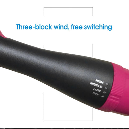 One Step 2-in-1 Rotating Hot Air Brush | Hair Dryer & Volumising Curler Styler