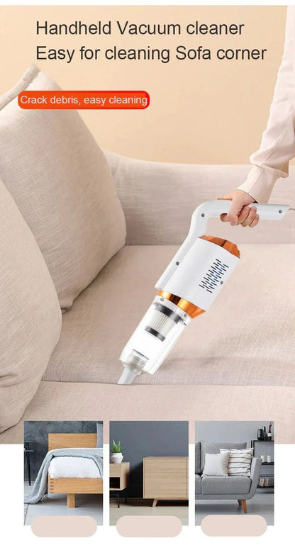 3-in-1 Wireless Vacuum Cleaner – LED Light & Cordless 120W