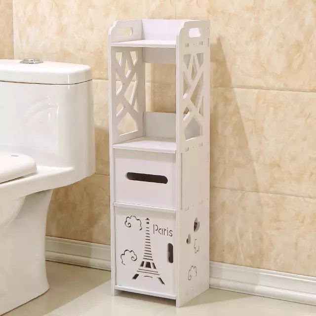 Slim Bathroom Storage Cabinet | خزانة تخزين حمام نحيفة