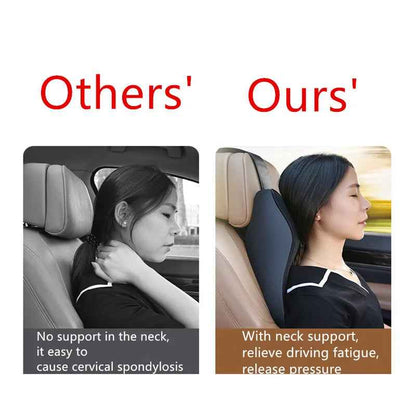 Memory Foam Car Headrest Pillow | وسادة مسند رأس للسيارة بإسفنج الذاكرة