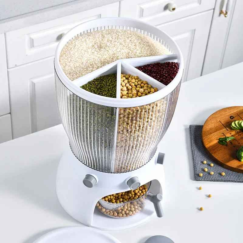 MY-0080 Sealed Grain Dispenser, 5L+ | موزع حبوب محكم الإغلاق MY-0080
