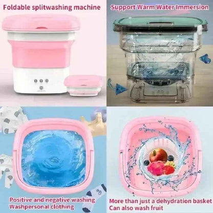 5.5L Foldable Mini Washing Machine | غسالة صغيرة قابلة للطي 5.5 لتر
