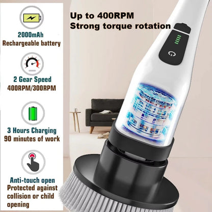 9 in 1 Electric Cleaning Brush