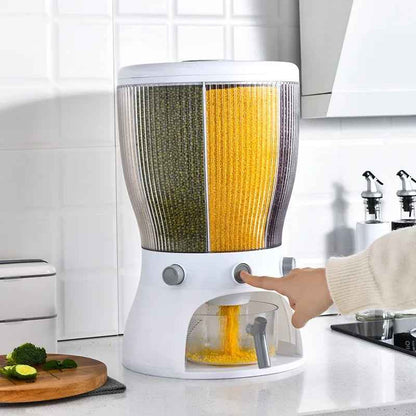 MY-0080 Sealed Grain Dispenser, 5L+ | موزع حبوب محكم الإغلاق MY-0080