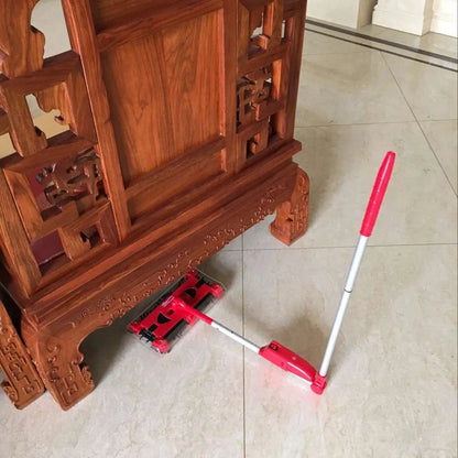 Rechargeable Foldable Hand-Push Electric Sweeper | مكنسة كهربائية يدوية قابلة للطي والشحن
