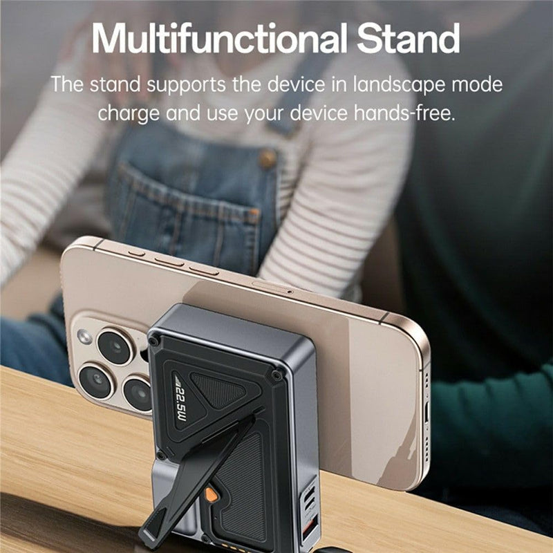 Fast Charging Wireless Power Bank — Portable Charger