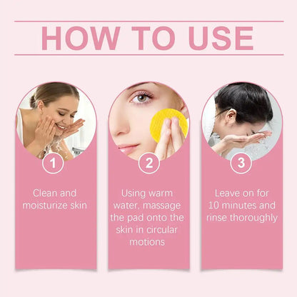 Turmeric & Kojic Acid Brightening Pads – Dark Spot & Hyperpigmentation Correction