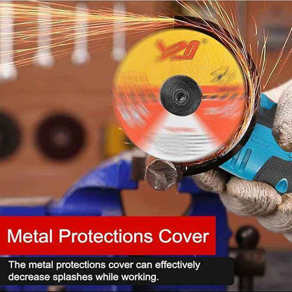 12V Cordless Angle Grinder – Handheld Portable Electric Grinder, 800W