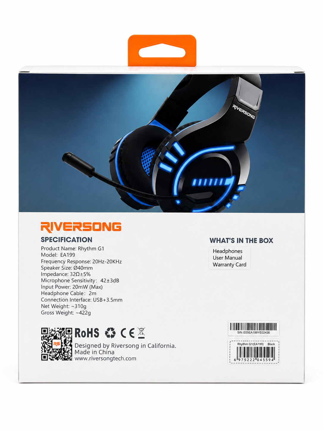Riversong Rhythm G1 Gaming Headset