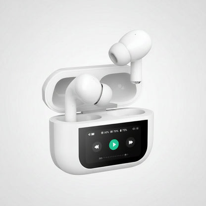 IQTouch LCD Touchscreen Wireless Earbuds with ANC