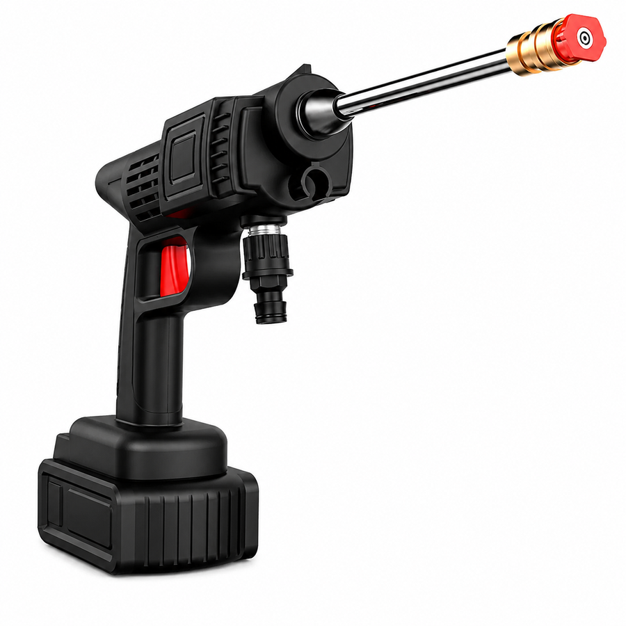 Cordless Car Pressure Washer with Foam Cannon | Portable 24V Power Washer UAE