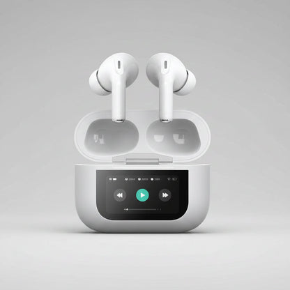IQTouch LCD Touchscreen Wireless Earbuds with ANC