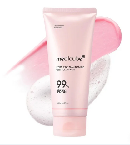 Medicube - PDRN Pink Niacinamide Whip Cleanser