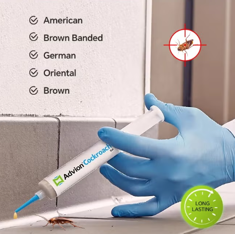 Advion Cockroach Gel Bait. Cockroach killer Gel 1 tube 1x30 gram
