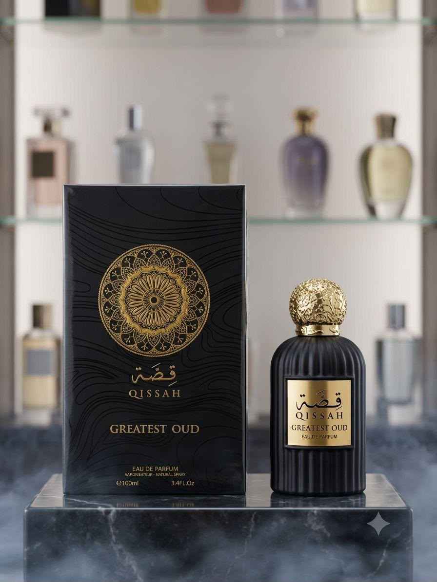 Qissah Collection Eau de Parfum | 100ml | 10-Hour Long-Lasting | 4 Scents