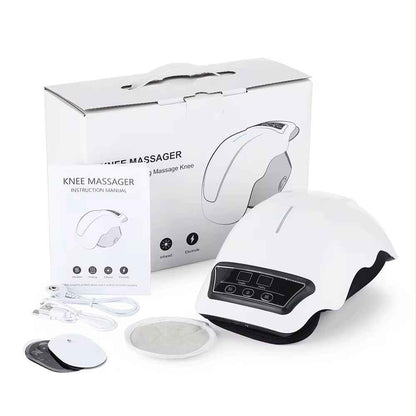 Electric Knee Massager with Heat & Vibration | Wearable Smart Knee Pain Relief Device