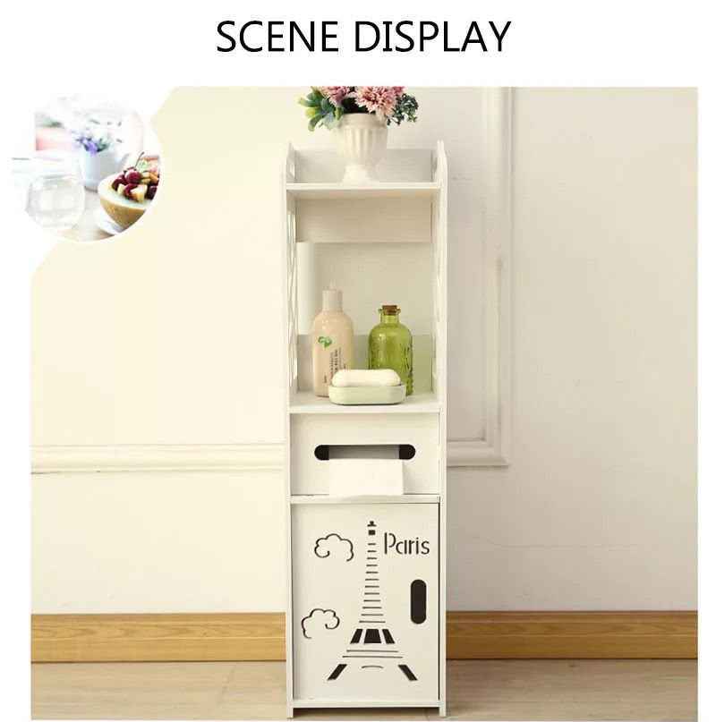Slim Bathroom Storage Cabinet | خزانة تخزين حمام نحيفة