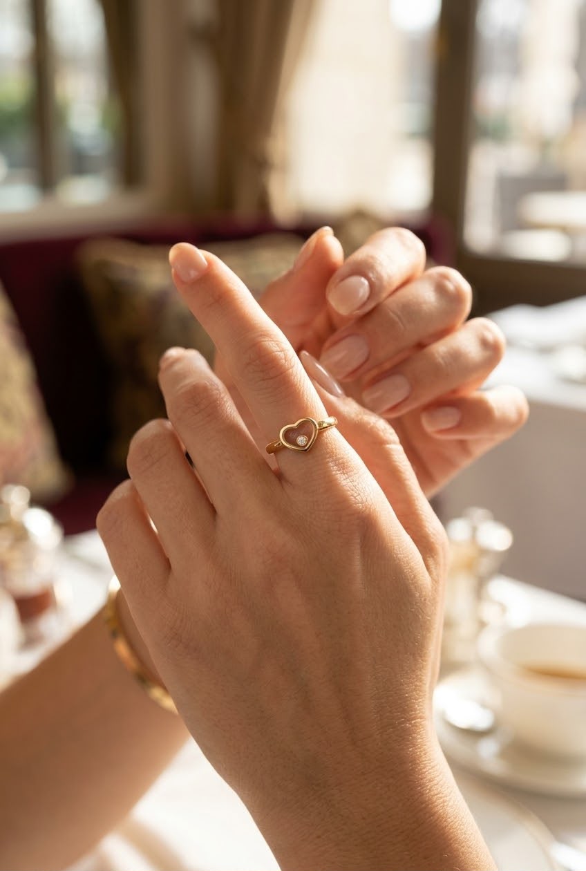 Celestine 18K Plated Ring | خاتم سيليستين مطلي عيار 18
