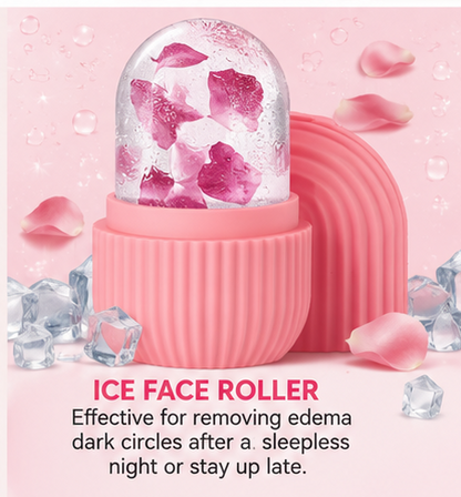 Face Glow Ice Roller - Cooling Facial Massager