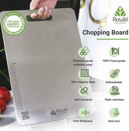 Stainless Steel Chopping Board for Kitchen