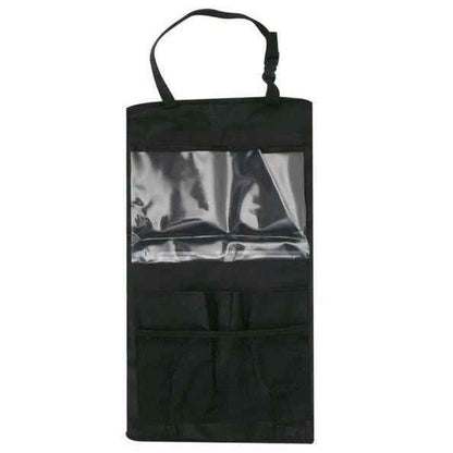 Car Seat Back Storage Bag – Polyester Organizer, Hook-Type Installation