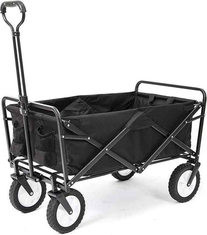 Collapsible Folding Outdoor Utility Wagon – Large Capacity, No Assembly