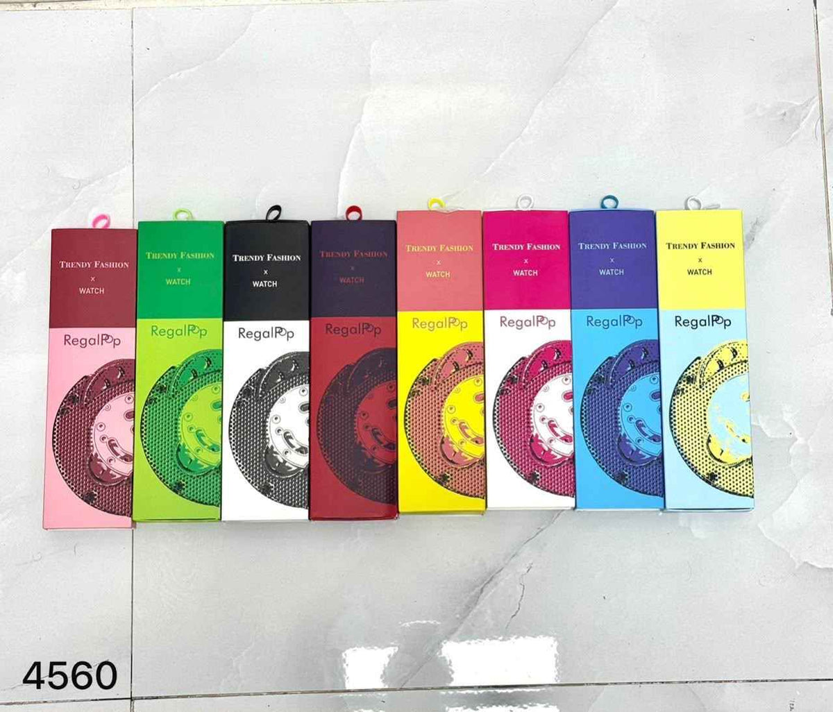 RegalPop Trendy Fashion Watch | Stylish Colorful Wristwatch