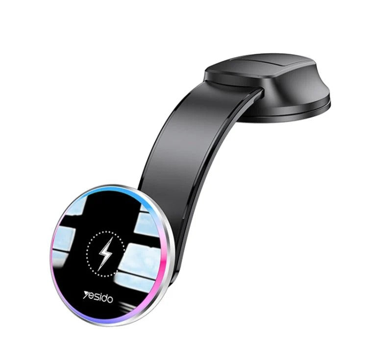 MagSafe Car Phone Holder with 15W Wireless Charging | Magnetic Mount