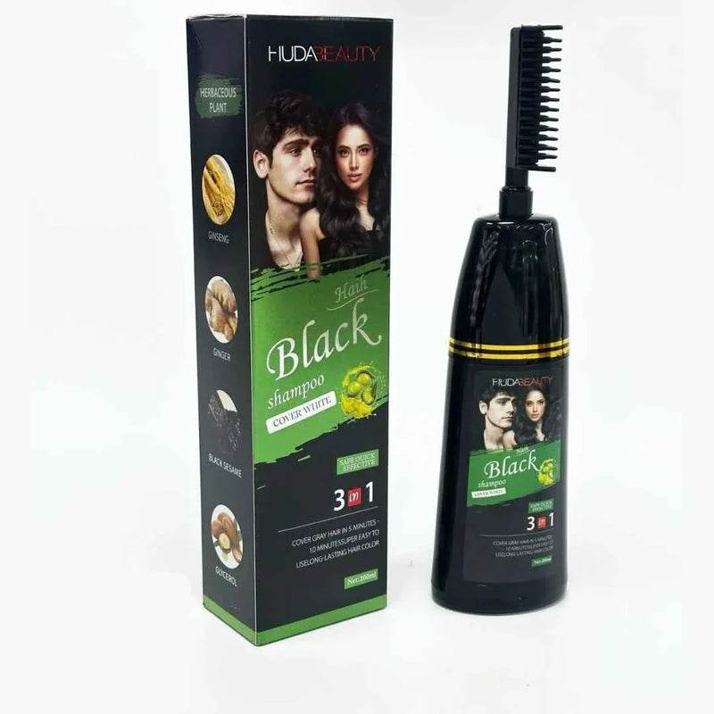 Huda Beauty Hair Black Shampoo 3 in 1