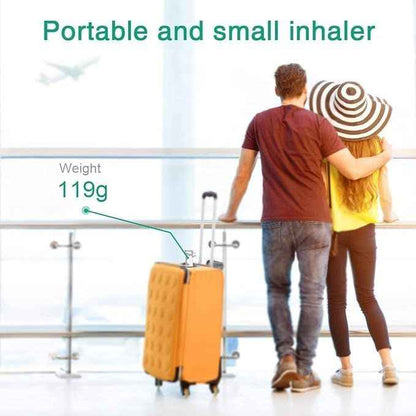 Handheld Mesh Nebulizer Inhaler – Portable, Fine Particles, Silent Operation