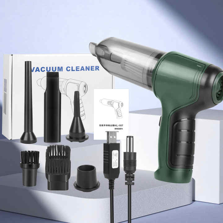 2-in-1 Smart Vacuum & Blower — Handheld Cleaner