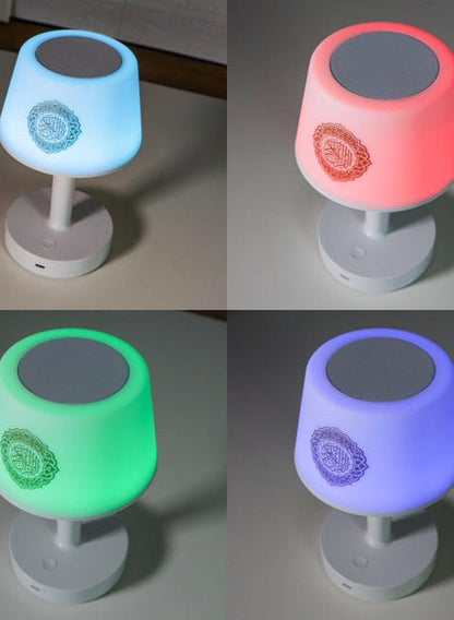 LED Quran Speaker Desk Lamp with Wireless Audio