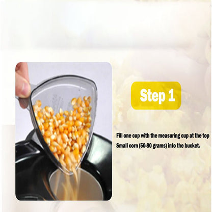 Mini Electric Popcorn Maker — Home Snack Machine