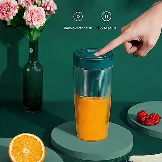 Portable USB Juicer Bottle — Mini Blender on the Go