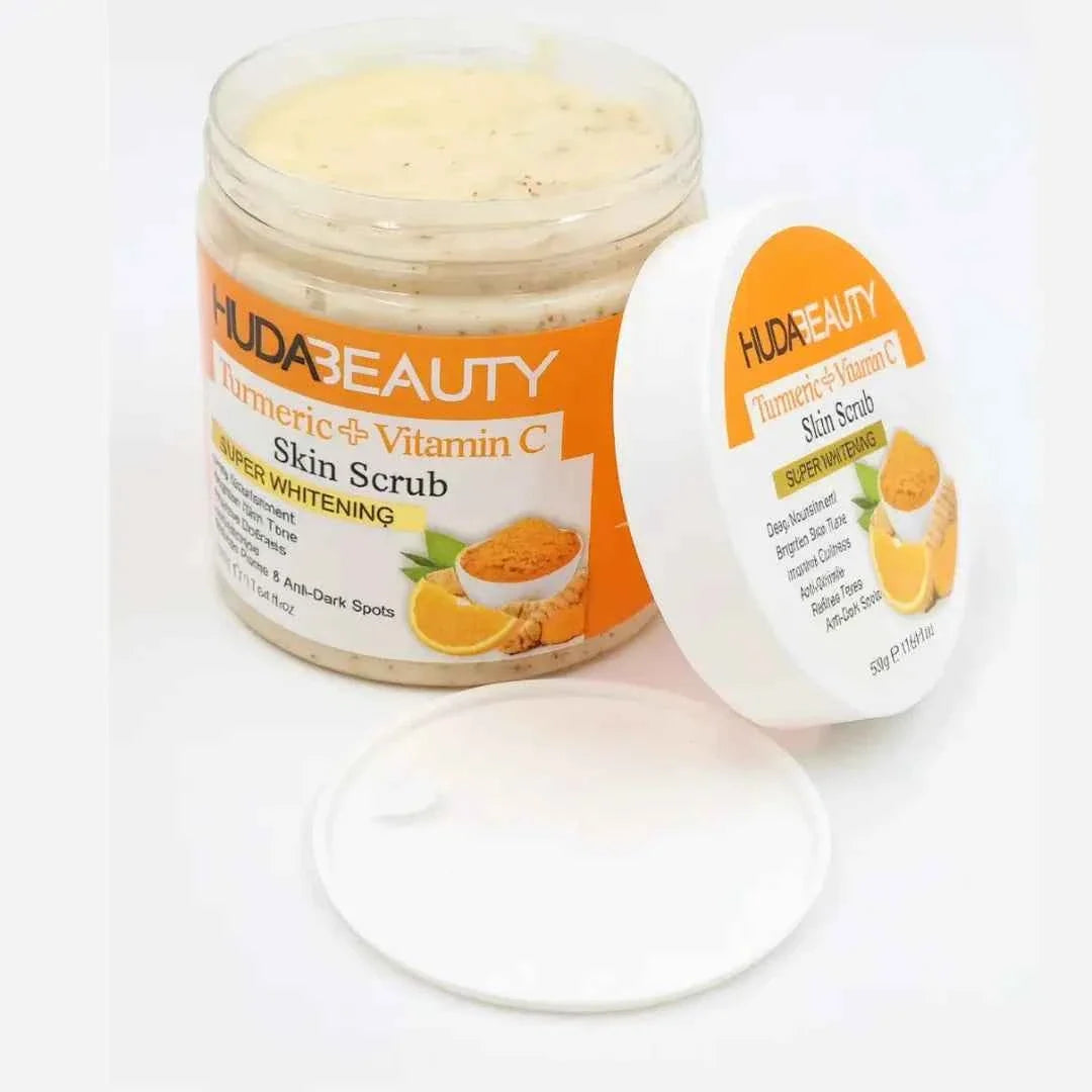 Huda Beauty Turmeric + Vitamin C Skin Scrub