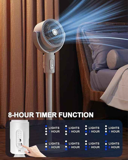 Standing Bedroom Fan – Multi-Speed, Adjustable, Quiet Operation